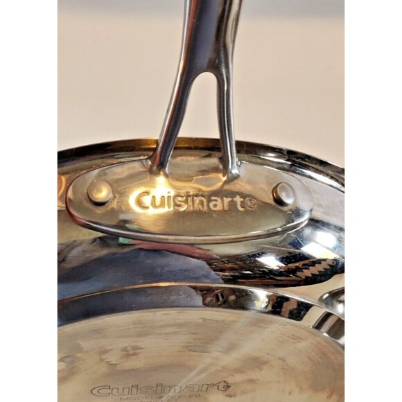 Cuisinart Stainless Steel Skillet Set 8" and 10" Model 722-20 and 722-24 - Picture 15 of 16